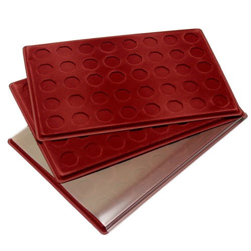 Red coin tray for - for, 50p