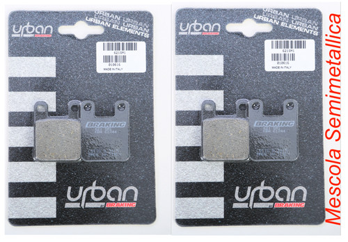 Front rear brake pads - brake,