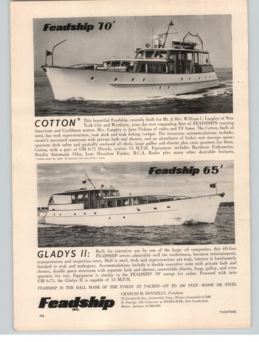 1957 paper 65 feadship - 1957, 65'