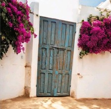 Moroccan Wooden Door