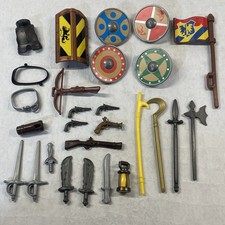 Playmobil Accessories for Medieval Knights Viking Figures Shields Swords Guns