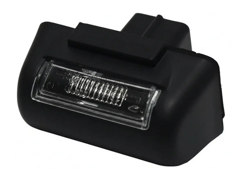 License plate lamp both sides