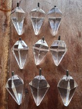 Chandelier Bottom Piece Screw-in Finial X 9