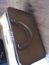 80's British rail Engineer Leather Tool   Case  80s tool bag