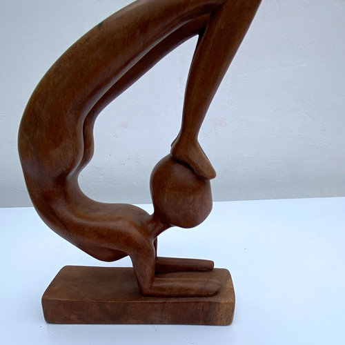 Hand carved wooden - hand,