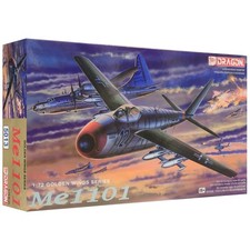 Dragon 1/72 Messerschmitt Me1101 Model Aircraft Kit WWII Unassembled