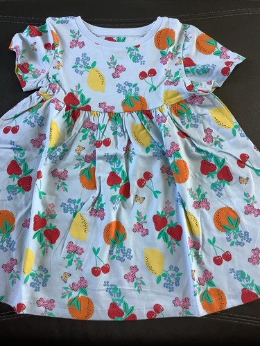 Girls fruity design dress - girls,