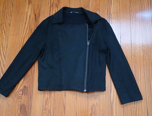 Krisa black coated knit - black,