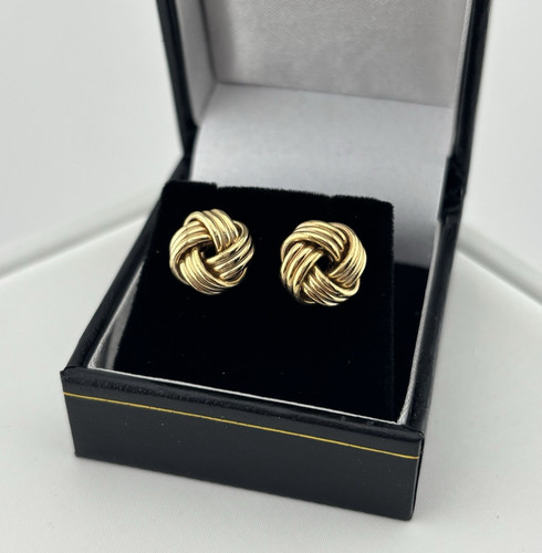 Genuine 9ct yellow gold large - genuine,