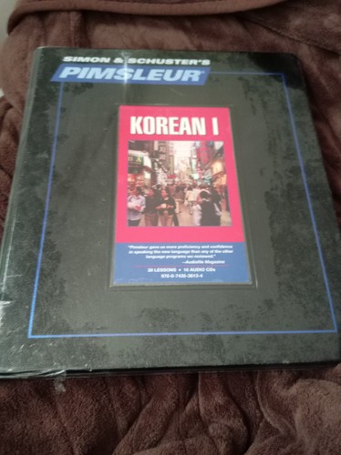 Pimsleur korean simon and - pimsleur,