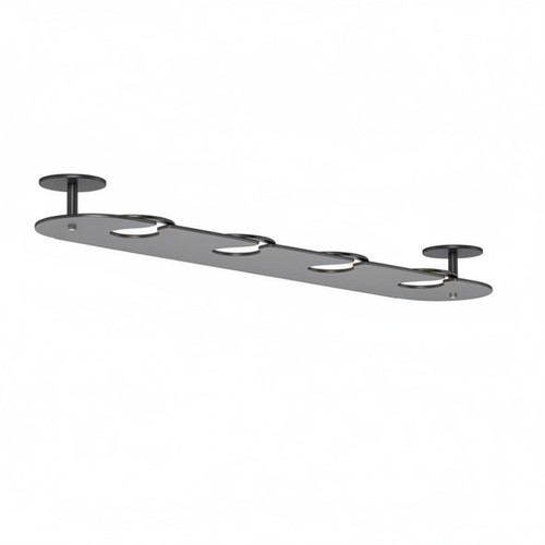 Wall mounted wine glass holder - wall-mounted,