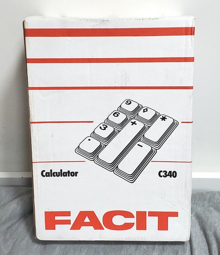 New box complete facit - new,