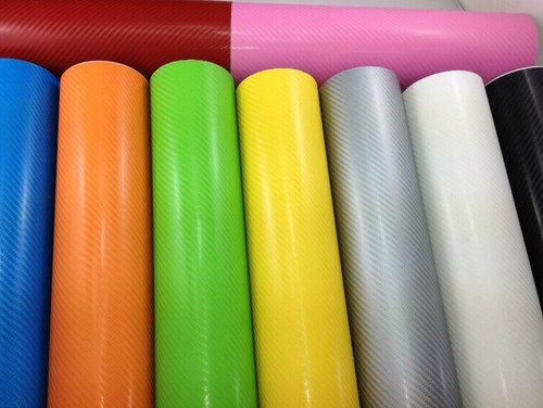 Carbon fibre vinyl car - carbon,