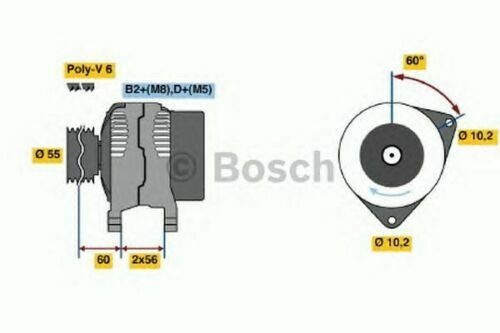Alternator for vauxhall 120a - for,