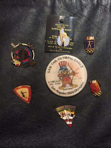 Lot archery lapel - lot, of