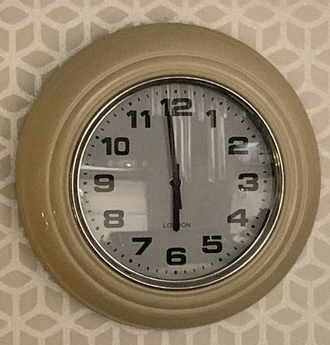 Laura ashley cream wall - cream, clock