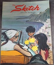 3 Jul 1957 The Sketch Magazine Charlie Chaplin Tony Armstrong Jones Photograph