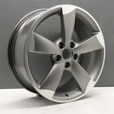 AUDI A3 8P ROTOR ARM S LINE 18" ALLOY WHEEL RIM 7.5J OEM 8P0601025BS GENUINE