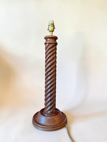 Vintage barley twist - barley, wooden