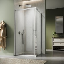 ELEGANT Corner Shower Door