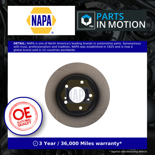 Brake discs pair - discs, solid