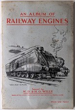 'An Album Of Railway Engines' 1936 Wills Cigarette Cards full set trains rail