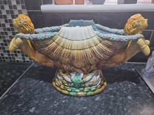 Art Deco LARGE Majolica Sea