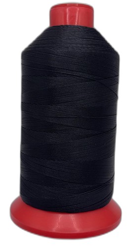 Black bonded nylon - bonded,