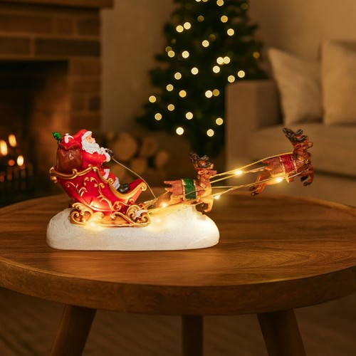 Christmas santa led decoration - santa,