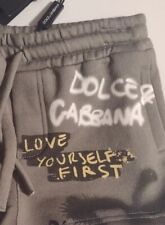 Dolce and Gabbana Love Yourself  Baby Shorts Graffiti Art Italy 3 - 6 Month Old 