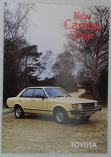 TOYOTA CARINA BROCHURE 1981