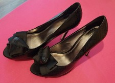 Bourne Court Shoes Black Snake
