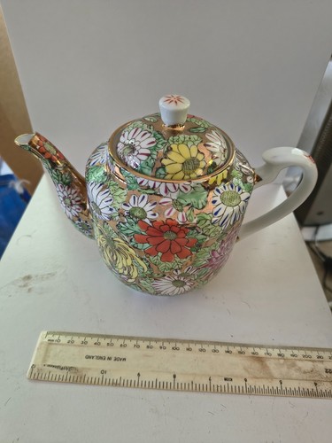 Chinese porcelain teapot - chinese,