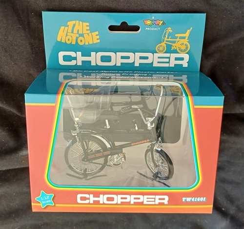 Toyway black chopper bike - chopper,