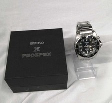 SEIKO Prospex Kinetic 5M62 0BL0 Diver Watch 200M Black Dial