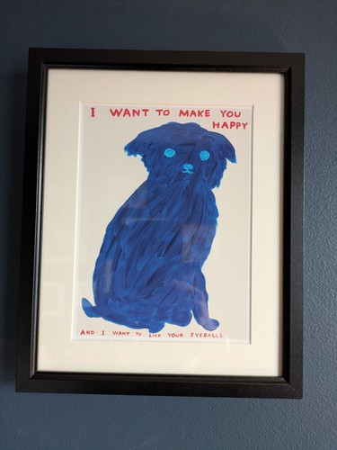 David shrigley print - david,