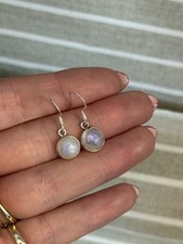 Rainbow moonstone drop - moonstone,