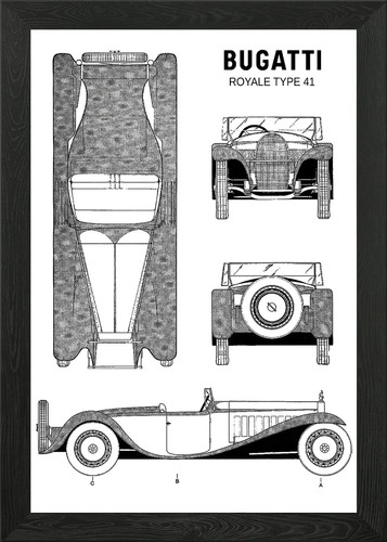 Bnw bugatti royale - bugatti,