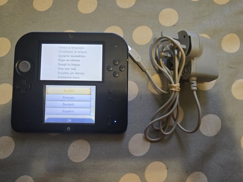 Nintendo 2ds black blue - 2ds, black/blue