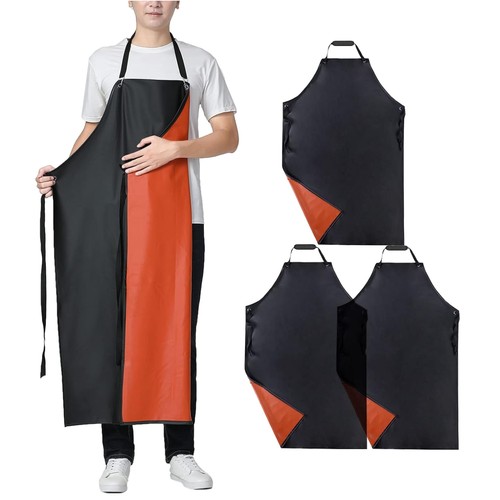 Waterproof rubber apron - apron,