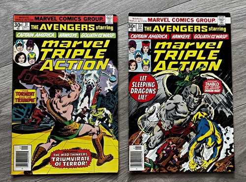Marvel triple action 33 - action, &