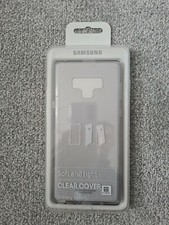 Official Samsung Galaxy Note 9 Phone Silicone Gel Rubber Bumper Clear Case Cover