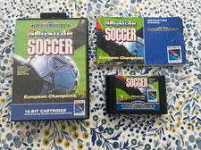 Sensible Soccer (Sega Mega Drive 1992) PAL Boxed Complete Tested and Working VGC