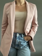 Primark ladies Blush Dusty Pink blazer jacket size 8