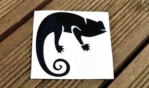 Chameleon pet vinyl decal - chameleon,