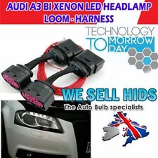 2x Audi A3 Front headlamp loom
