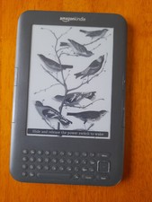 Amazon 4GB 3rd Generation Kindle Keyboard  WI FI  Graphite