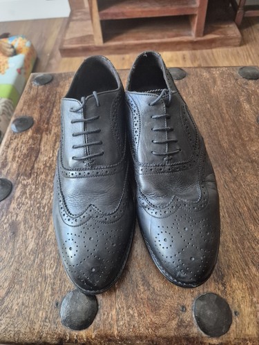 Bestie mens black brogues - mens,