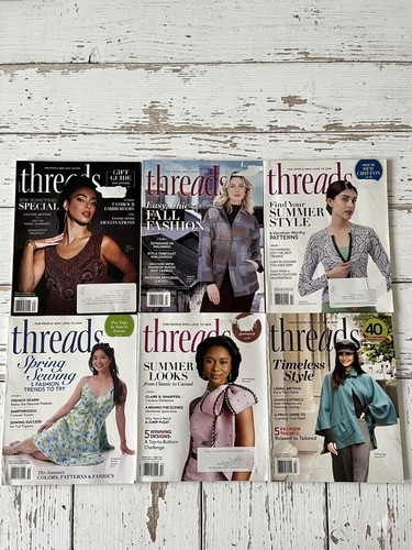 Threads magazine lot issues - magazine, 6