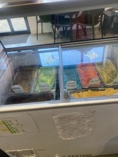 Gelato ice cream freezer   TEFCOLD   7 pan 